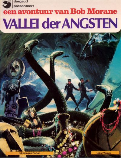Cover for Bob Morane (Oberon; Dargaud Benelux, 1976 series) #1 - Vallei der angsten