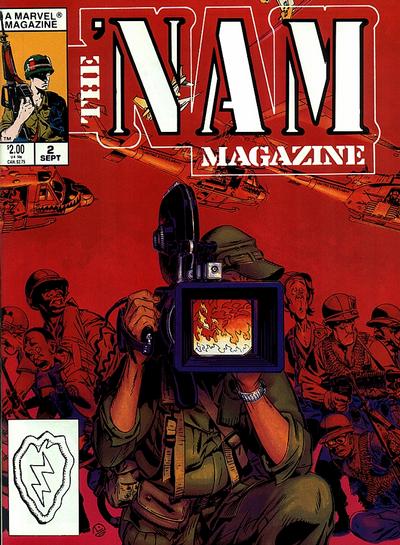 Cover for The 'Nam Magazine (Marvel, 1988 series) #2 [Direct]