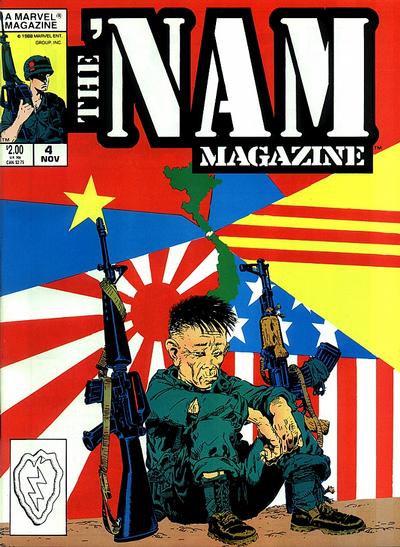 Cover for The 'Nam Magazine (Marvel, 1988 series) #4 [Direct]