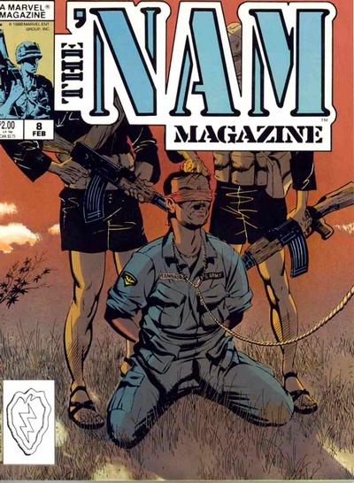 Cover for The 'Nam Magazine (Marvel, 1988 series) #8 [Direct]