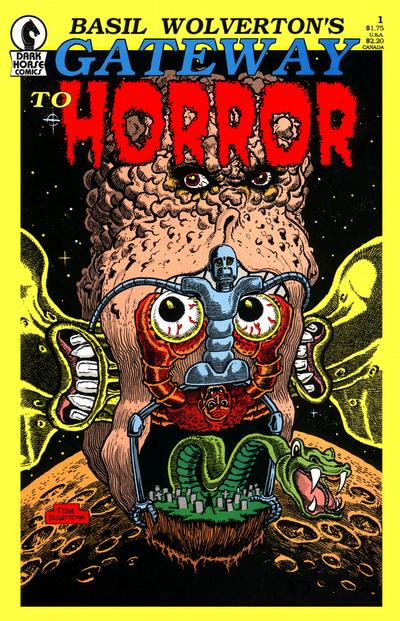 Cover for Basil Wolverton's Gateway to Horror (Dark Horse, 1988 series) #1