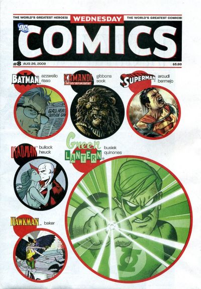 Cover for Wednesday Comics (DC, 2009 series) #8