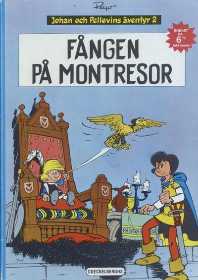 Cover for Johan och Pellevins äventyr (Coeckelberghs, 1973 series) #2 - Fången på Montresor