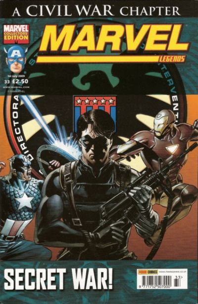 Cover for Marvel Legends (Panini UK, 2006 series) #33