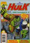 Cover for Der unglaubliche Hulk (Condor, 1980 series) #42