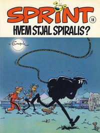 Cover for Sprint [Sprint & Co.] (Interpresse, 1977 series) #18 - Hvem stjal Spiralis?