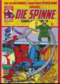 Cover for Die Spinne Comic - Album (Condor, 1979 series) #18