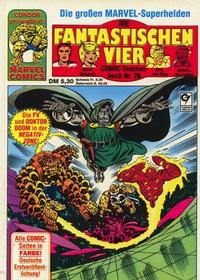 Cover Thumbnail for Die Fantastischen Vier (Condor, 1979 series) #26