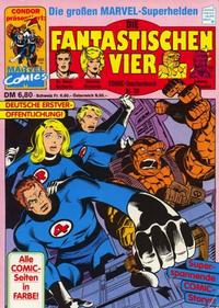 Cover Thumbnail for Die Fantastischen Vier (Condor, 1979 series) #38