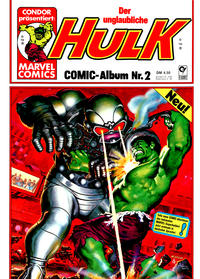 Cover for Der unglaubliche Hulk (Condor, 1979 series) #2