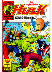 Cover for Der unglaubliche Hulk (Condor, 1979 series) #7