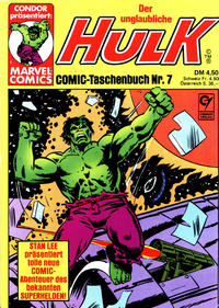 Cover Thumbnail for Der unglaubliche Hulk (Condor, 1980 series) #7