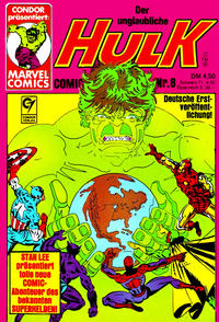 Cover Thumbnail for Der unglaubliche Hulk (Condor, 1980 series) #8