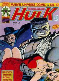 Cover Thumbnail for Marvel Universe Comic (Condor, 1991 series) #10