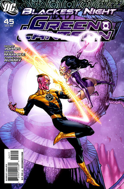 Cover for Green Lantern (DC, 2005 series) #45 [Doug Mahnke / Christian Alamy Cover]