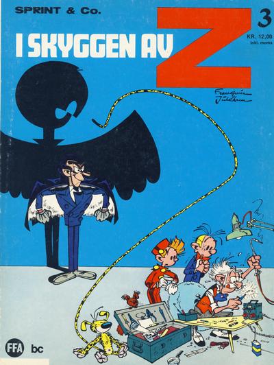Cover for Sprint & Co. (Forlaget For Alle A/S, 1974 series) #3 - I skyggen av Z