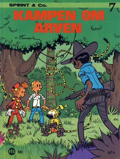 Cover for Sprint & Co. (Forlaget For Alle A/S, 1974 series) #7 - Kampen om arven