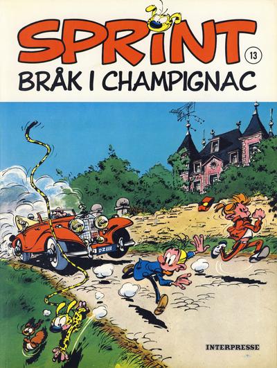 Cover for Sprint [Sprint & Co.] (Interpresse, 1977 series) #13 - Bråk i Champignac