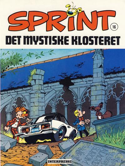 Cover for Sprint [Sprint & Co.] (Interpresse, 1977 series) #16 - Det mystiske klosteret