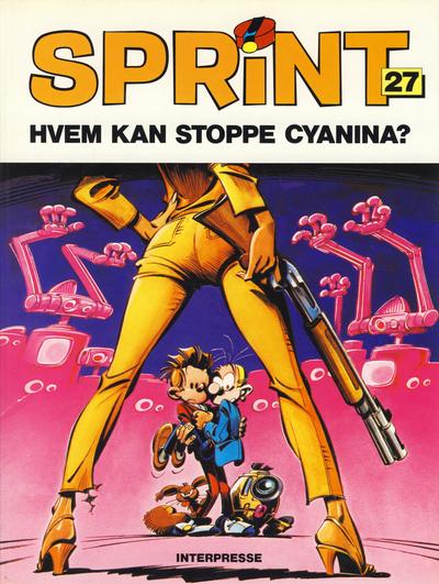 Cover for Sprint [Sprint & Co.] (Interpresse, 1977 series) #27 - Hvem kan stoppe Cyanina?