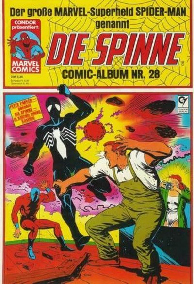 Cover for Die Spinne Comic - Album (Condor, 1979 series) #28