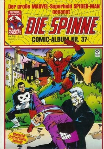 Cover for Die Spinne Comic - Album (Condor, 1979 series) #37