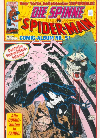 Cover for Die Spinne Comic - Album (Condor, 1979 series) #51