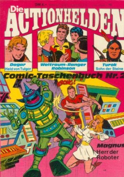 Cover for Die Actionhelden (Condor, 1978 series) #2