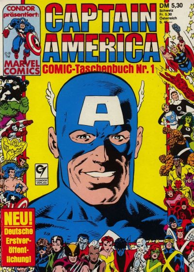 Cover for Captain America (Condor, 1988 series) #1