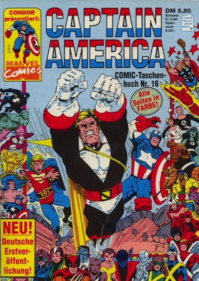 Cover for Captain America (Condor, 1988 series) #16