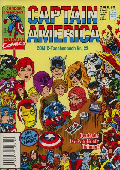 Cover for Captain America (Condor, 1988 series) #22