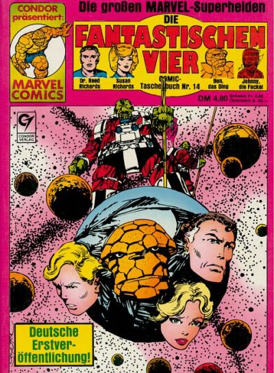 Cover for Die Fantastischen Vier (Condor, 1979 series) #14