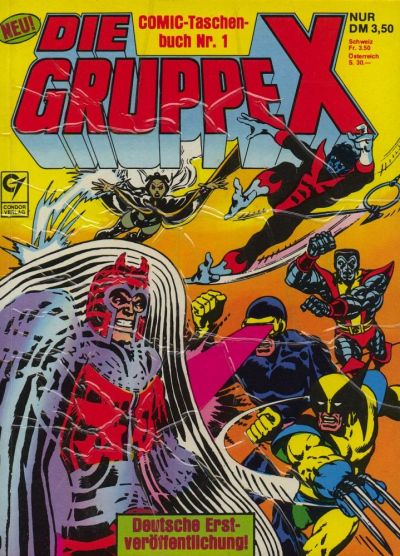 Cover for Die Gruppe X (Condor, 1985 series) #1