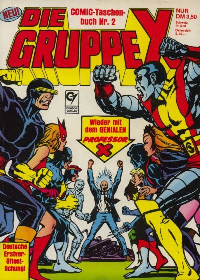 Cover for Die Gruppe X (Condor, 1985 series) #2