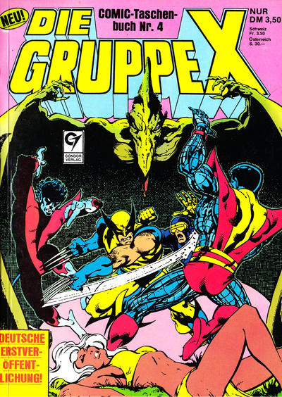 Cover for Die Gruppe X (Condor, 1985 series) #4