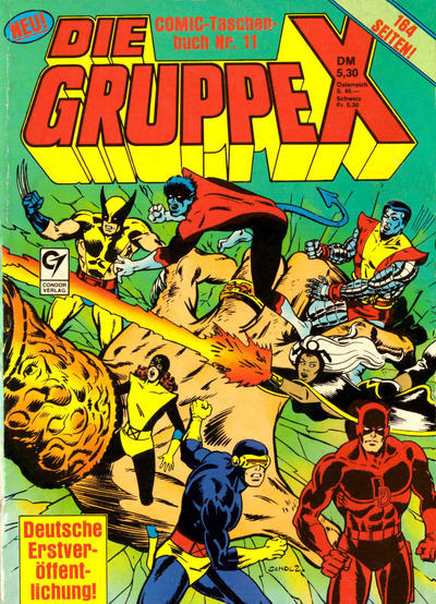 Cover for Die Gruppe X (Condor, 1985 series) #11