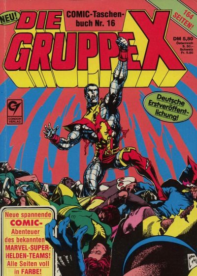 Cover for Die Gruppe X (Condor, 1985 series) #16