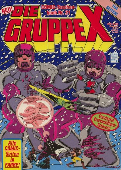 Cover for Die Gruppe X (Condor, 1985 series) #21