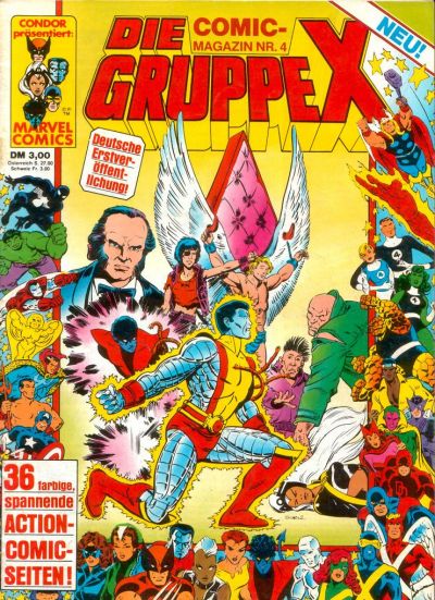 Cover for Die Gruppe X (Condor, 1988 series) #4
