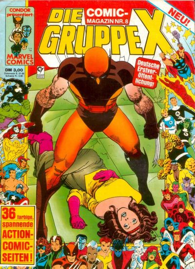 Cover for Die Gruppe X (Condor, 1988 series) #8