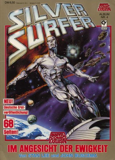 Cover for Marvel Comic Exklusiv (Condor, 1987 series) #4 - Silver Surfer - Im Angesicht der Ewigkeit