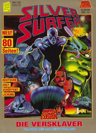 Cover for Marvel Comic Exklusiv (Condor, 1987 series) #12 - Silver Surfer - Die Versklaver