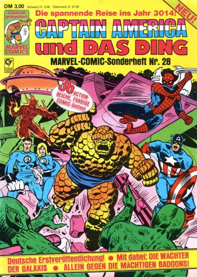 Cover for Marvel-Comic-Sonderheft (Condor, 1980 series) #28