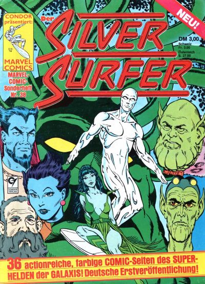 Cover for Marvel-Comic-Sonderheft (Condor, 1980 series) #38