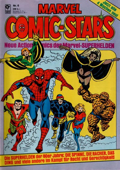 Cover for Marvel Comic-Stars (Condor, 1981 series) #6