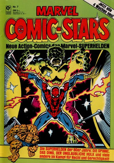 Cover for Marvel Comic-Stars (Condor, 1981 series) #7