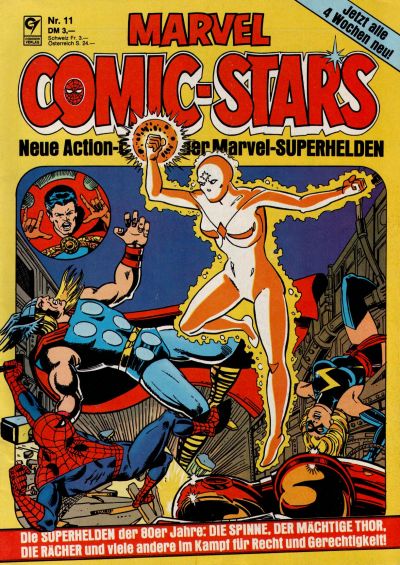 Cover for Marvel Comic-Stars (Condor, 1981 series) #11