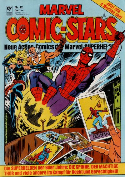 Cover for Marvel Comic-Stars (Condor, 1981 series) #12