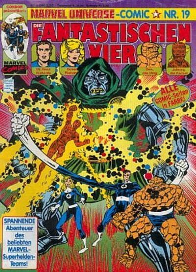 Cover for Marvel Universe Comic (Condor, 1991 series) #19