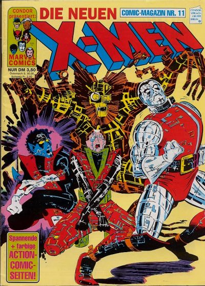 Cover for Die Neuen X-Men (Condor, 1989 series) #11
